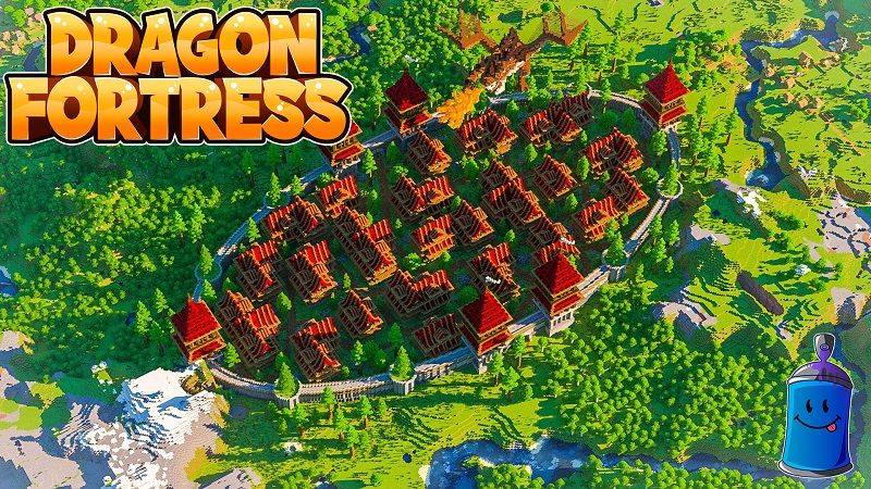 Dragon Fortress on the Minecraft Marketplace by Fall Studios