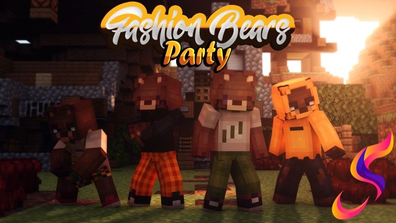 Fashion Bears Party on the Minecraft Marketplace by Fall Studios