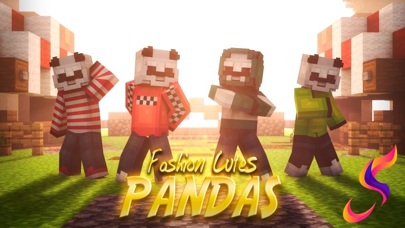 Fashion Cute Pandas on the Minecraft Marketplace by Fall Studios