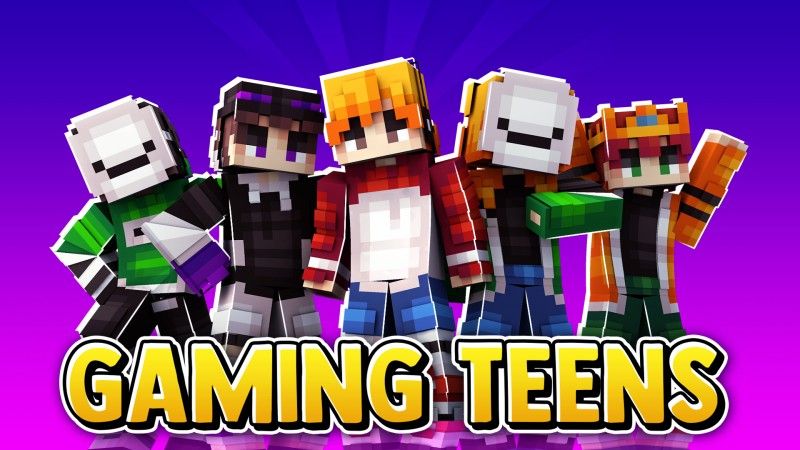 Gaming Teens on the Minecraft Marketplace by Fall Studios