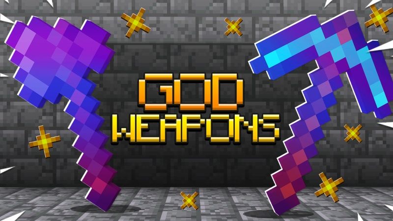 God Weapons on the Minecraft Marketplace by Fall Studios