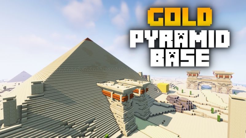 Gold Pyramid Base on the Minecraft Marketplace by Fall Studios