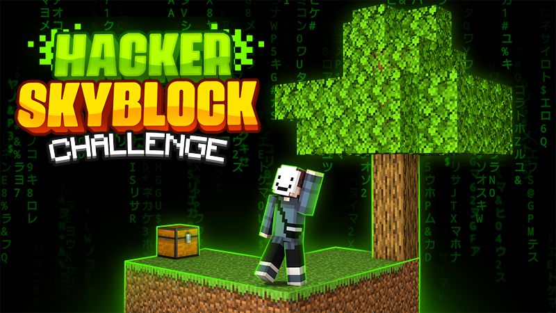 Hacker Skyblock Challenge on the Minecraft Marketplace by Fall Studios