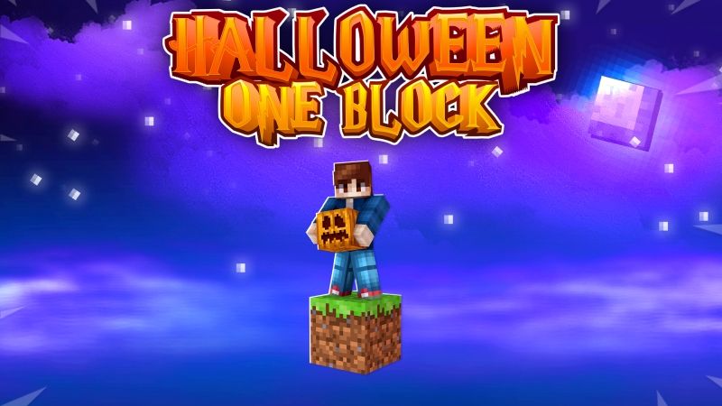 Halloween One Block on the Minecraft Marketplace by Fall Studios