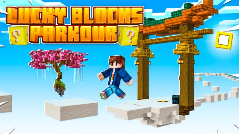 Lucky Blocks Parkour on the Minecraft Marketplace by Fall Studios