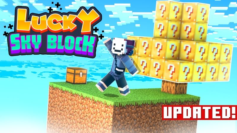 Lucky Sky Block on the Minecraft Marketplace by fall-studios