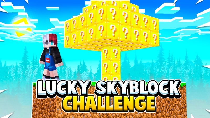 Lucky Skyblock Challenge on the Minecraft Marketplace by Fall Studios