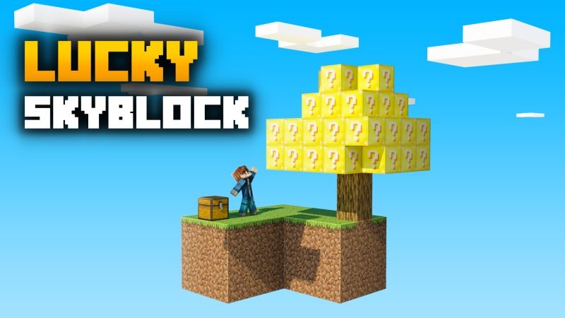 Lucky Skyblock on the Minecraft Marketplace by Fall Studios