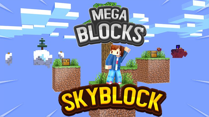 Mega Blocks Skyblock on the Minecraft Marketplace by Fall Studios