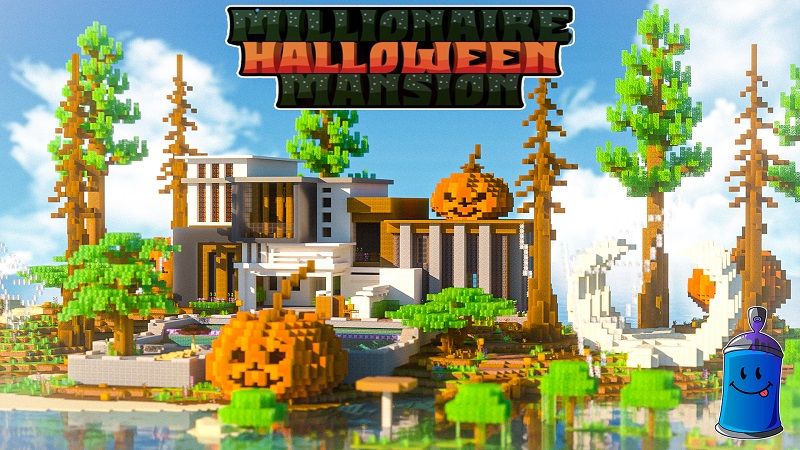 Millionaire Halloween Mansion on the Minecraft Marketplace by Fall Studios