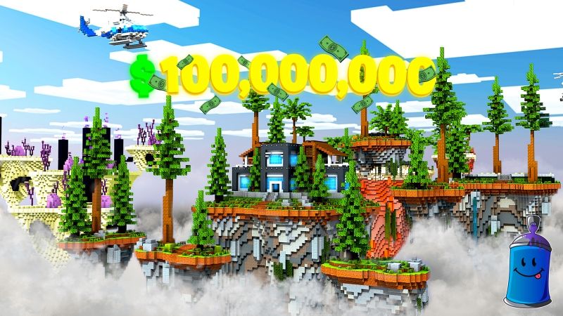 Millionaire Skyblock on the Minecraft Marketplace by Fall Studios