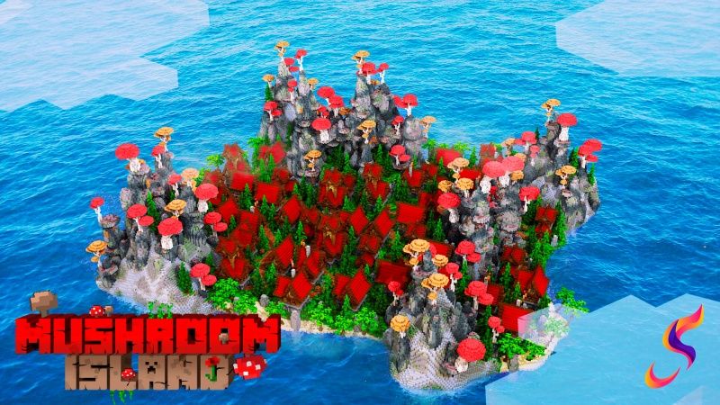 Mushroom Island on the Minecraft Marketplace by Fall Studios