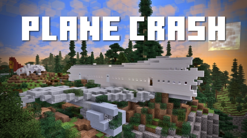 Plane Crash on the Minecraft Marketplace by Fall Studios