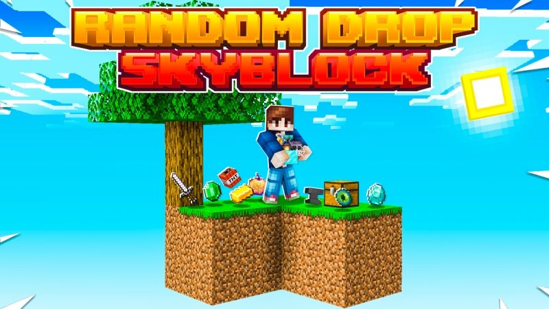 Random Drop Skyblock on the Minecraft Marketplace by Fall Studios