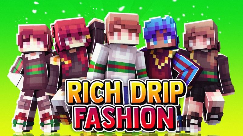 Rich Drip Fashion on the Minecraft Marketplace by Fall Studios