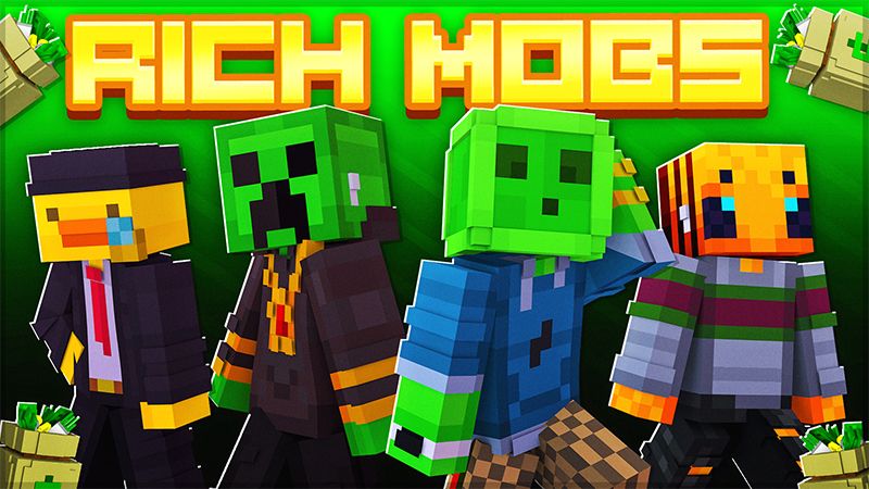 Rich Mobs on the Minecraft Marketplace by Fall Studios