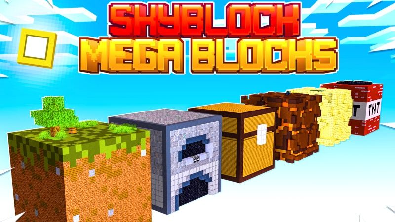 Skyblock Giant Blocks on the Minecraft Marketplace by Fall Studios