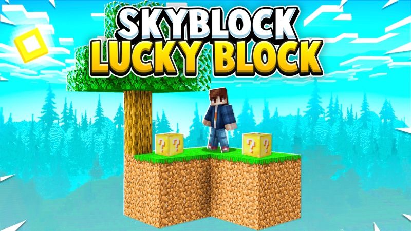 Skyblock Lucky Block on the Minecraft Marketplace by Fall Studios