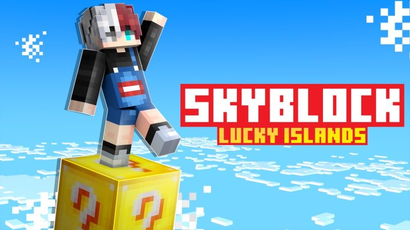 Skyblock Lucky Islands on the Minecraft Marketplace by Fall Studios