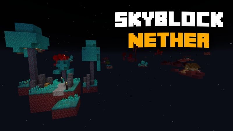 Skyblock Nether on the Minecraft Marketplace by Fall Studios