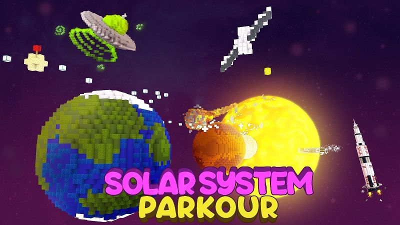 Solar System Parkour on the Minecraft Marketplace by Fall Studios