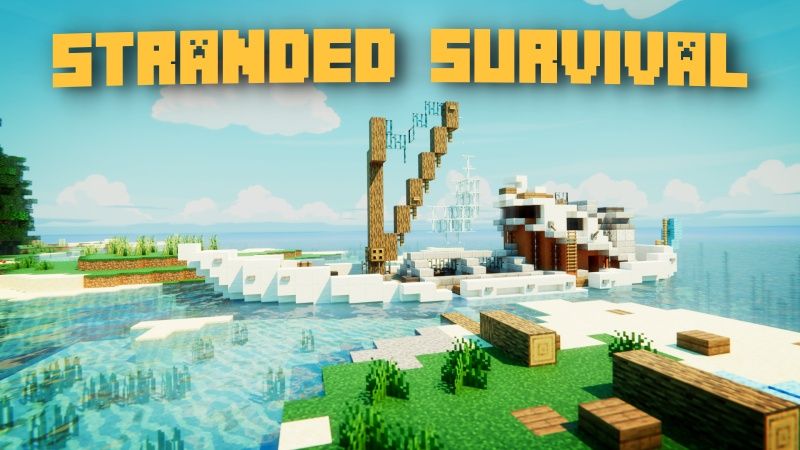 Stranded Survival on the Minecraft Marketplace by Fall Studios