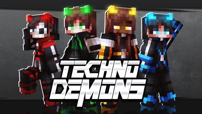 Techno Demons on the Minecraft Marketplace by Fall Studios