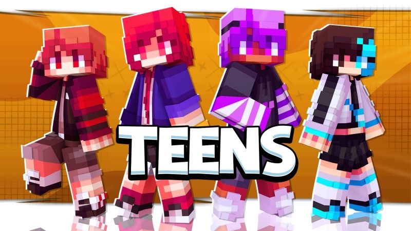 Teens on the Minecraft Marketplace by Fall Studios