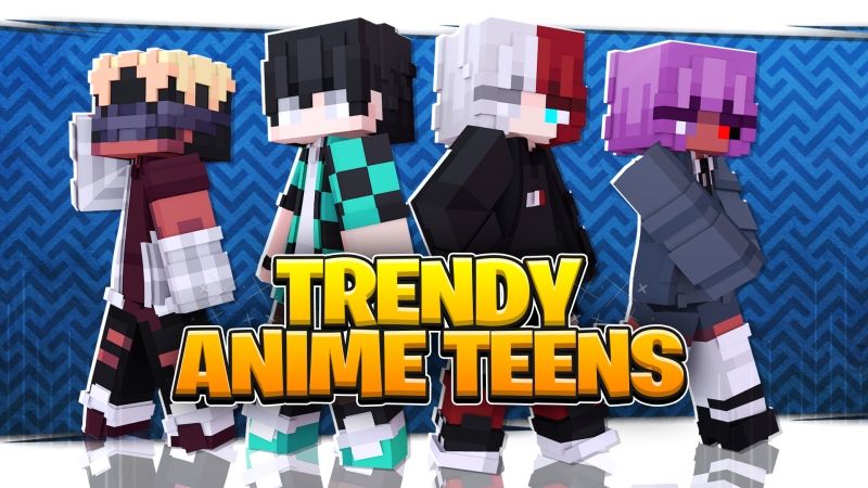 Trendy Anime Teens on the Minecraft Marketplace by Fall Studios