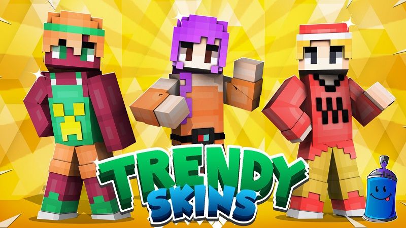 Trendy Skins on the Minecraft Marketplace by Fall Studios