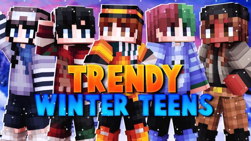 Trendy Winter Teens on the Minecraft Marketplace by Fall Studios