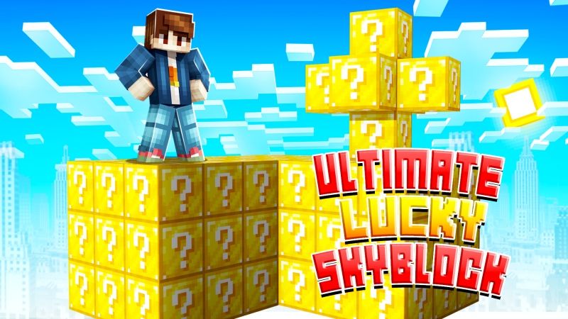 Ultimate Lucky Skyblock on the Minecraft Marketplace by Fall Studios