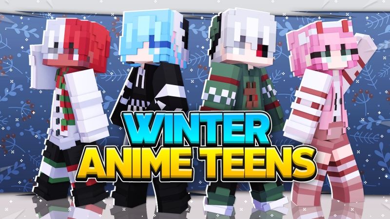 Winter Anime Teens on the Minecraft Marketplace by Fall Studios