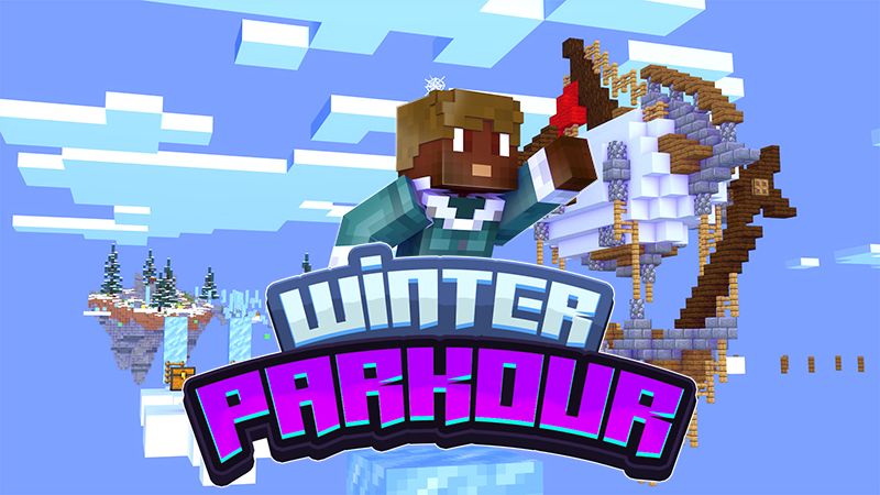 Winter Parkour on the Minecraft Marketplace by Fall Studios