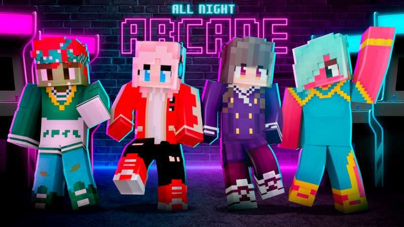 All Night Arcade on the Minecraft Marketplace by FineArts