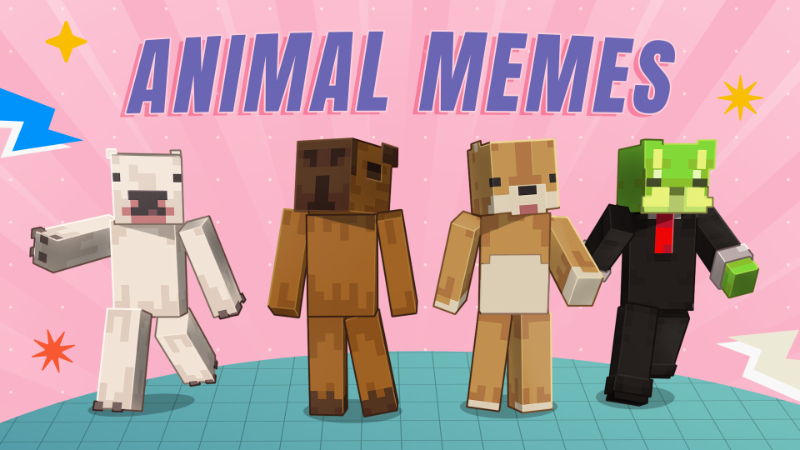 Animal Memes on the Minecraft Marketplace by FineArts