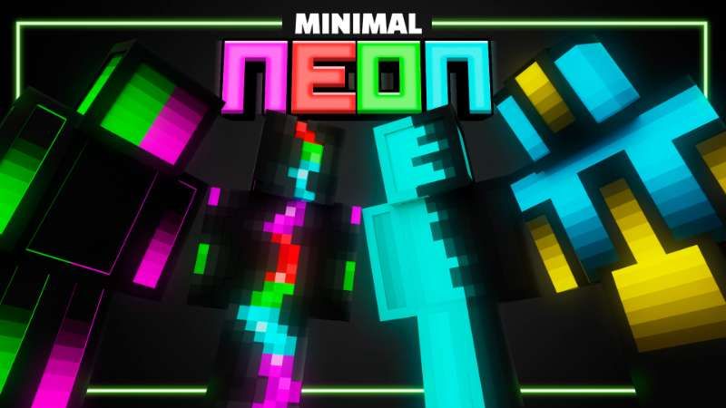 Minimal Neon Pack on the Minecraft Marketplace by FineArts