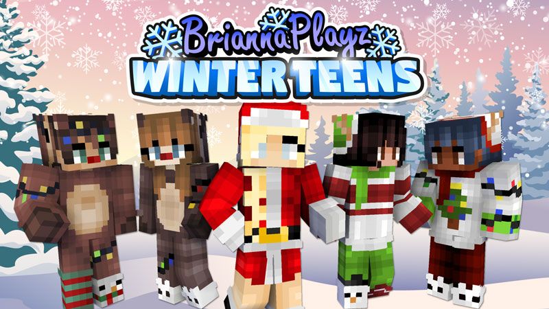 BriannaPlayz Winter Teens on the Minecraft Marketplace by firegames