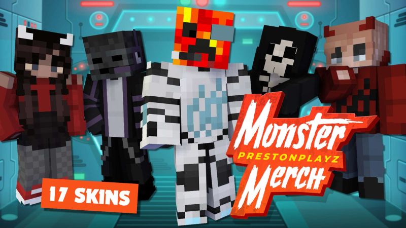 PrestonPlayz Monster Merch on the Minecraft Marketplace by FireGames