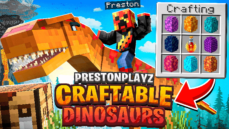 Preston's Craftable Dinosaurs on the Minecraft Marketplace by FireGames