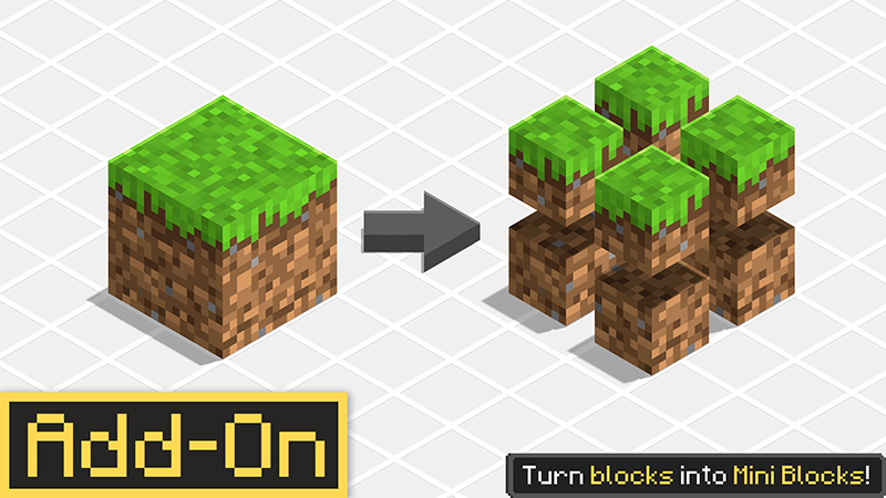 Mini Blocks Add-On V1.1 on the Minecraft Marketplace by Float Studios