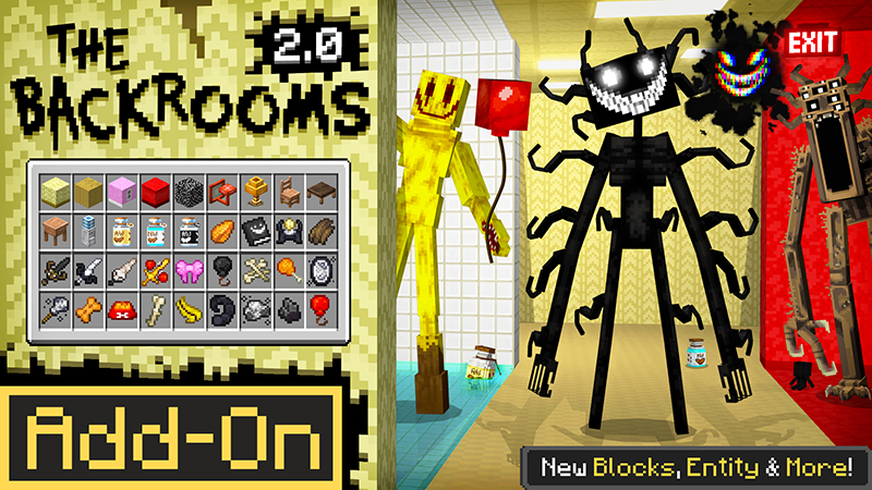 The Backrooms Add-On V2.0 on the Minecraft Marketplace by Float Studios