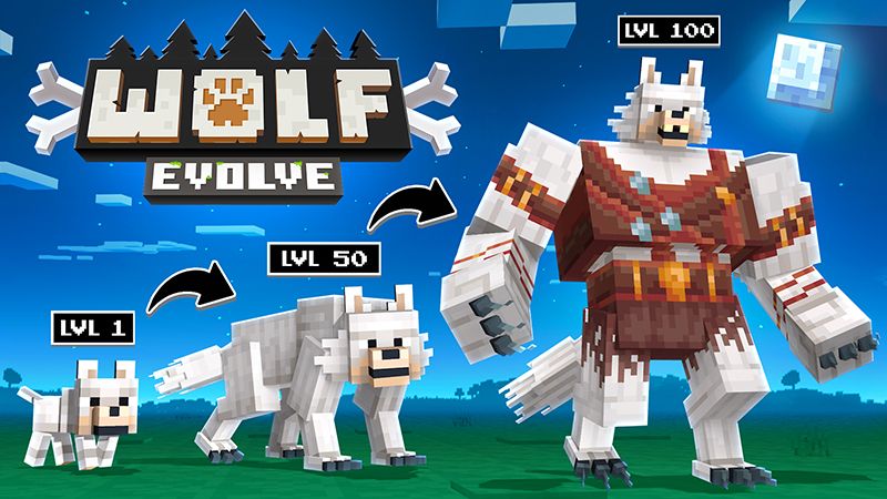 Wolf Evolve on the Minecraft Marketplace by float-studios