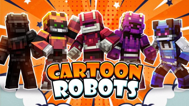 Cartoon Robots on the Minecraft Marketplace by FTB