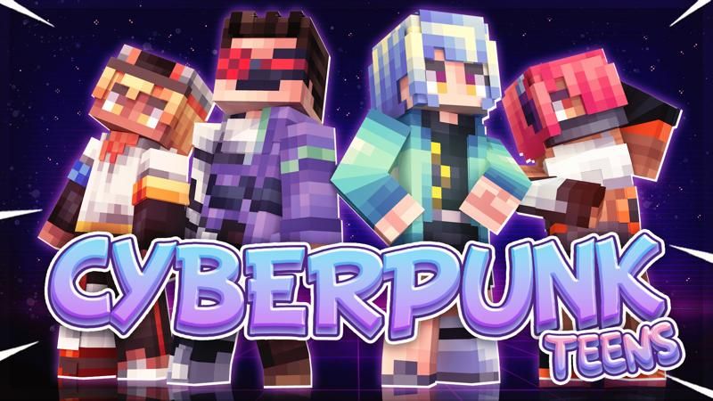 Cyberpunk Teens on the Minecraft Marketplace by FTB