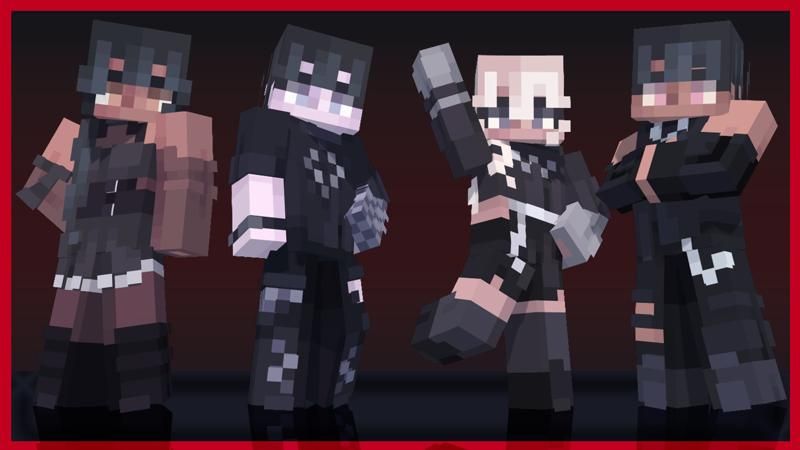 Dark Goth Teens on the Minecraft Marketplace by FTB