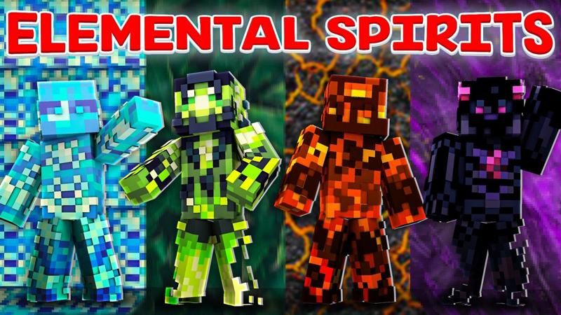 Elemental Spirits on the Minecraft Marketplace by FTB