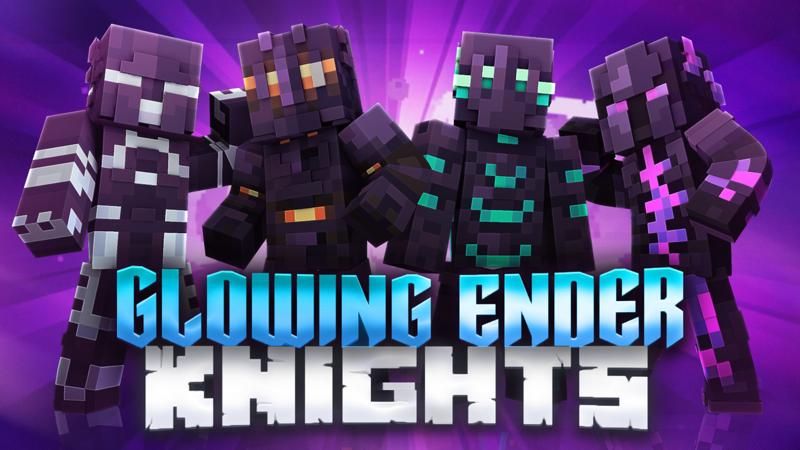 Glowing Ender Knights on the Minecraft Marketplace by FTB