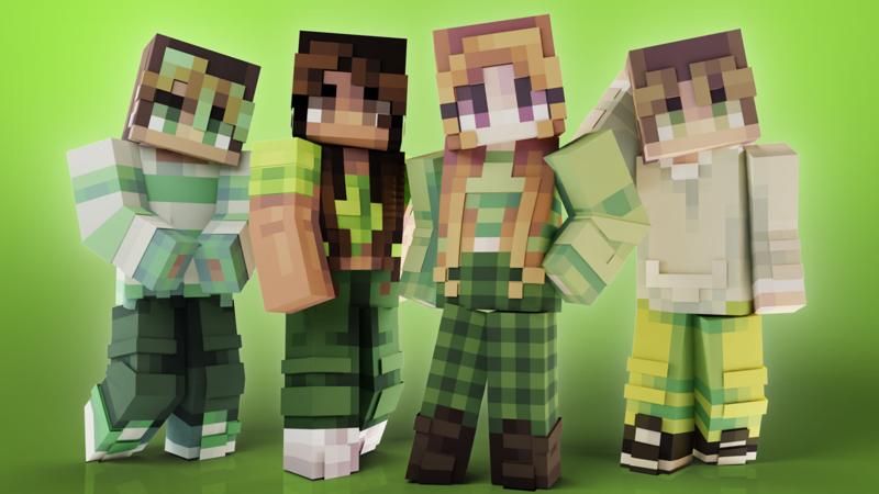 Green Teens on the Minecraft Marketplace by FTB