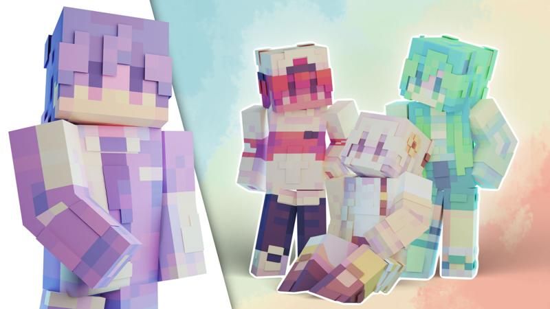 Pastel Street Teens on the Minecraft Marketplace by FTB